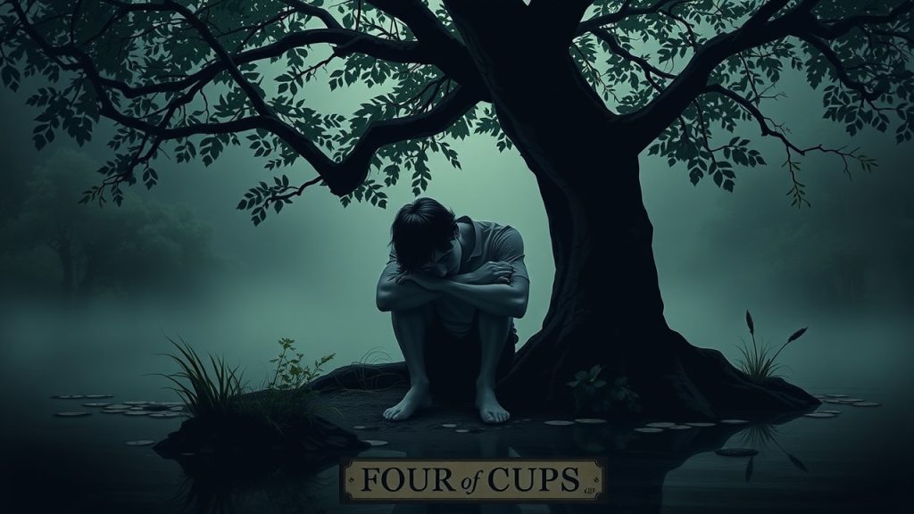 Four of Cups Tarot: Apathy and Missed Opportunities