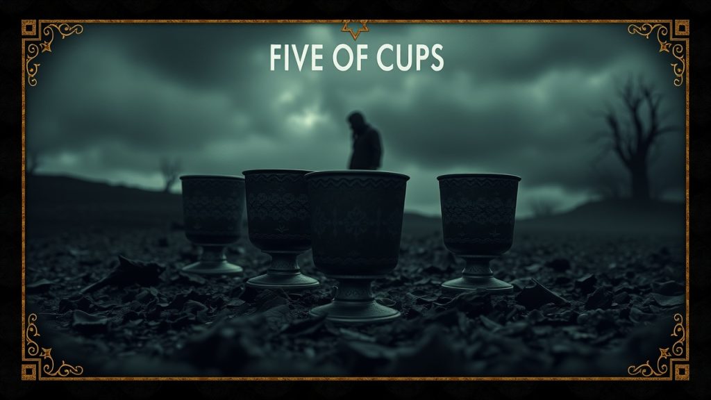 Five of Cups Tarot: Grief, Loss, and Moving Forward