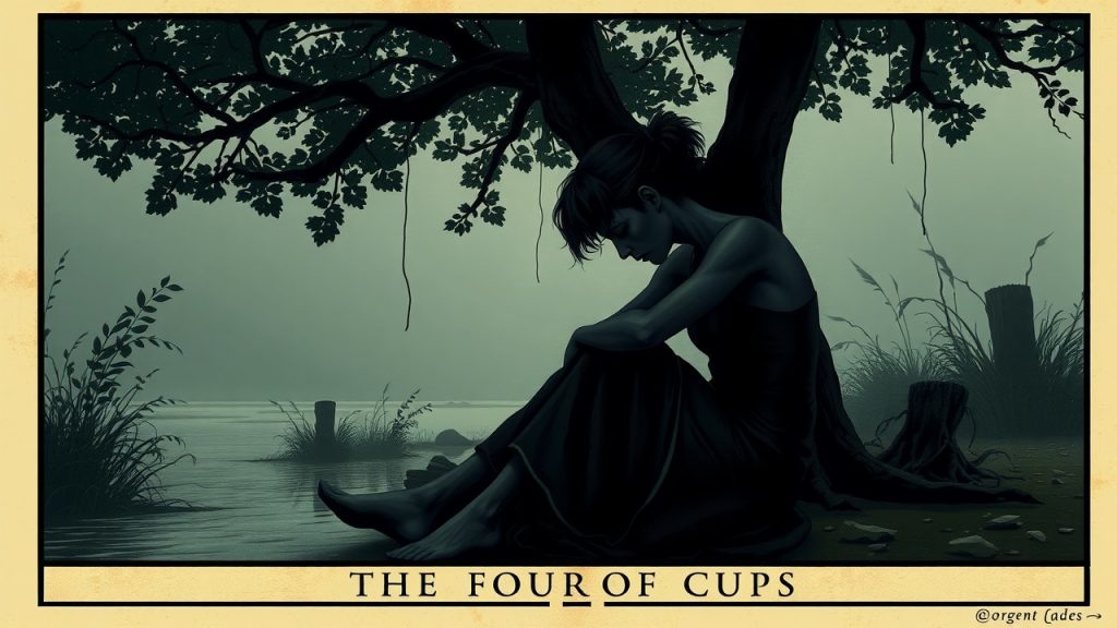Four of Cups Tarot: Apathy and Missed Opportunities