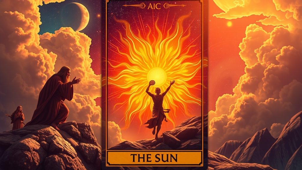 The Sun Tarot Joy Success and Vitality