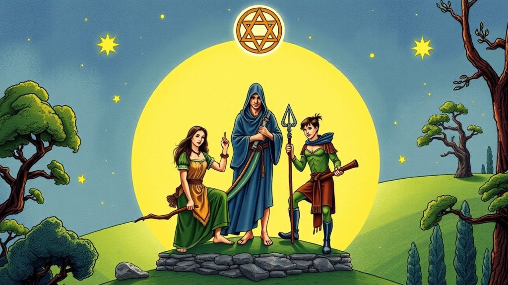 Three of Pentacles Tarot: Teamwork and Skilled Collaboration