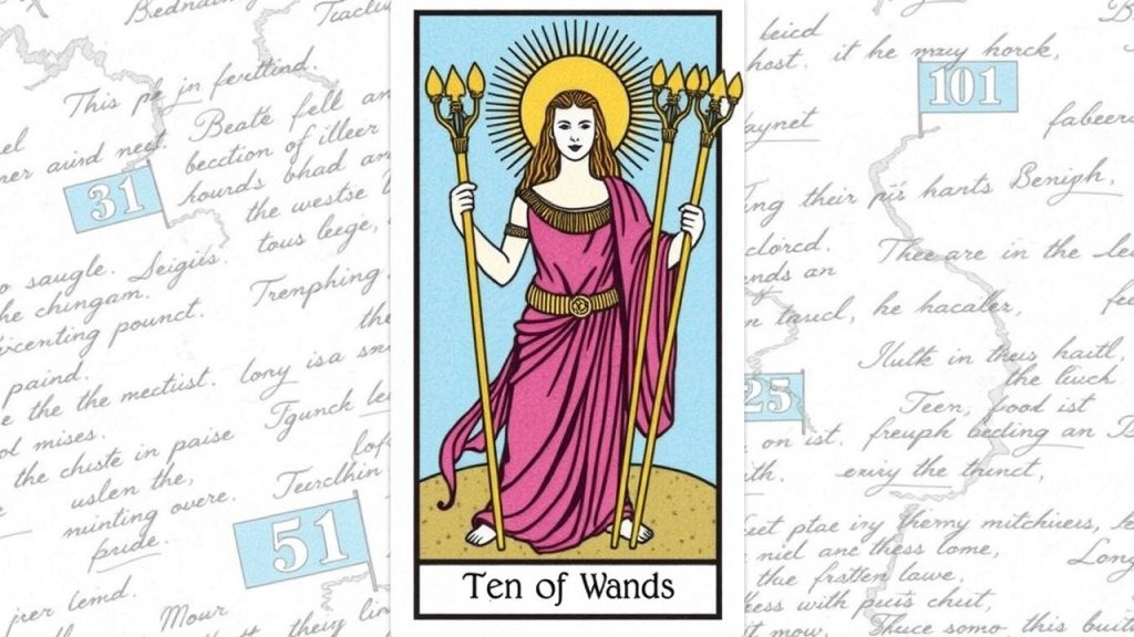 Embracing the Challenge Exploring the Ten of Wands in Tarot