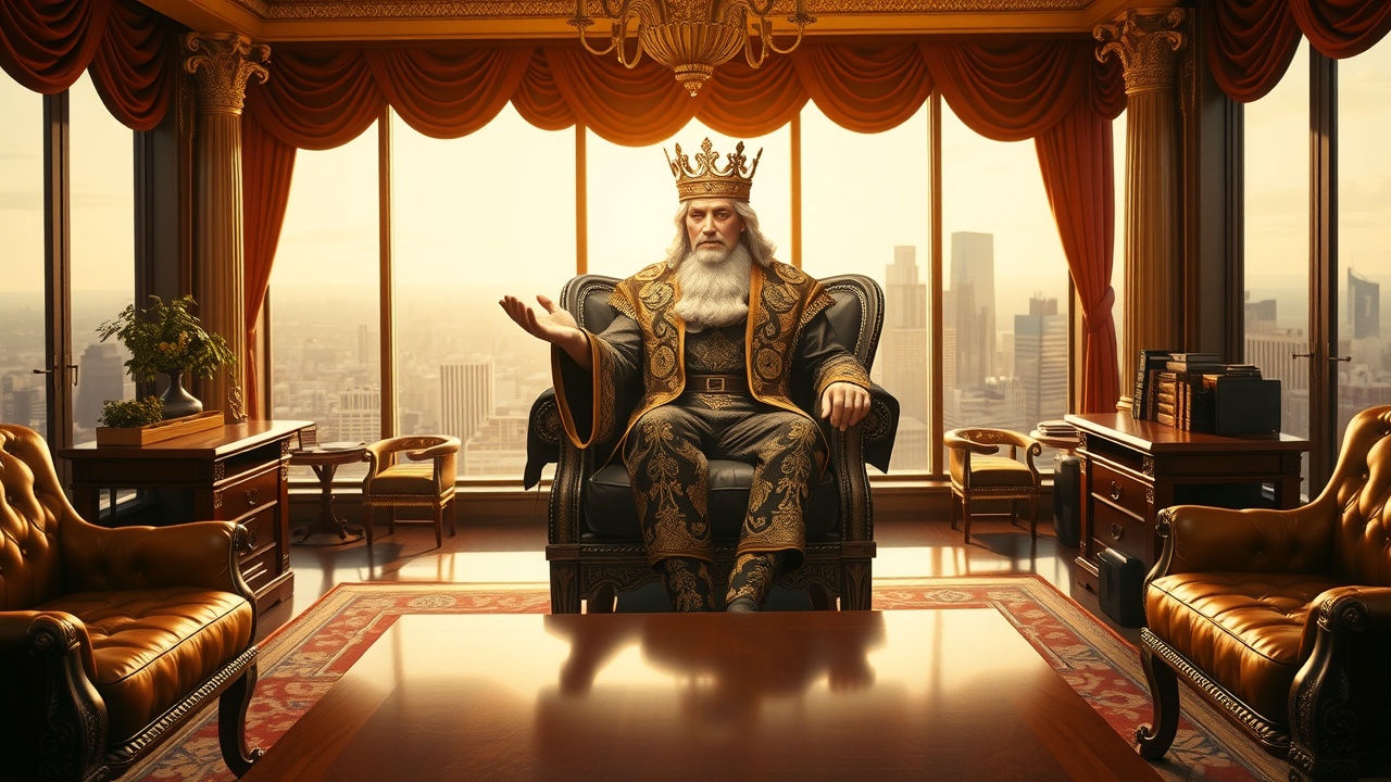 Rags to Riches Embracing the King of Pentacles for Business Success