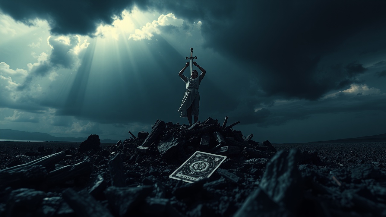 Rising from the Ashes Finding Hope After Painful Endings with the Ten of Swords