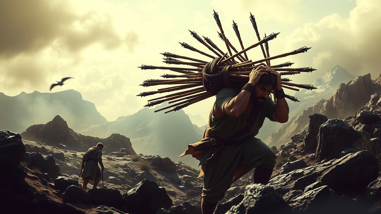 Ten of Wands in Tarot