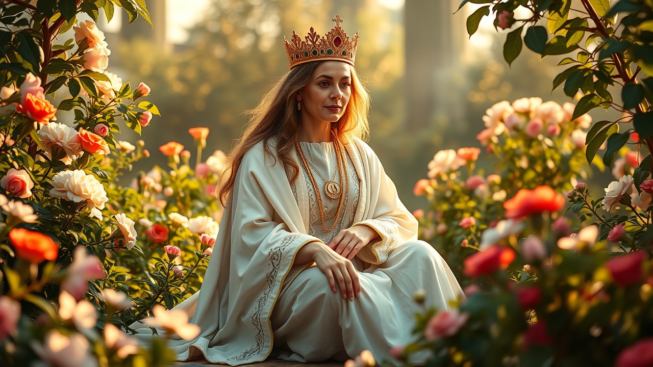 The Queen of Pentacles Embracing Practical Nurturing for a Prosperous Life